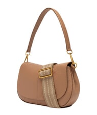 GIANNI CHIARINI HELENA ROUND Bolso de mano con correa para el hombro, de piel. arcilla - Bolsos Mujer - 2
