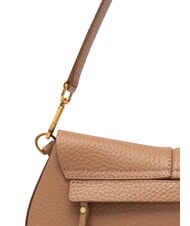 GIANNI CHIARINI HELENA ROUND Bolso de mano con correa para el hombro, de piel. arcilla - Bolsos Mujer - 5