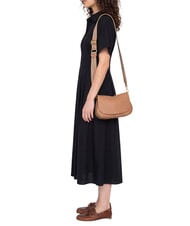 GIANNI CHIARINI HELENA ROUND Bolso de mano con correa para el hombro, de piel. arcilla - Bolsos Mujer - 8