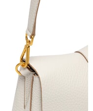 GIANNI CHIARINI HELENA ROUND Bolso de hombro con correa, de piel. arena - Bolsos Mujer - 5