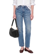 GIANNI CHIARINI HELENA ROUND Bolso de mano con correa para el hombro, de piel. negro - Bolsos Mujer - 2