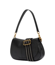 GIANNI CHIARINI HELENA ROUND Bolso de mano con correa para el hombro, de piel. negro - Bolsos Mujer - 7