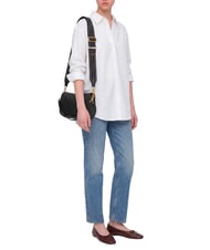 GIANNI CHIARINI HELENA ROUND Bolso de mano con correa para el hombro, de piel. negro - Bolsos Mujer - 8