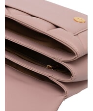 LOVE MOSCHINO EMBOSSED Bolso de hombro Rosa - Bolsos Mujer - 4