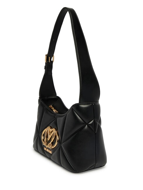 EMBOSSED Bolso de hombro negro - Bolsos Mujer