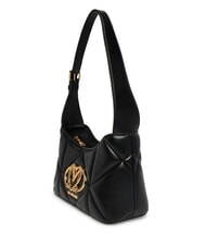 LOVE MOSCHINO EMBOSSED Bolso de hombro negro - Bolsos Mujer - 3