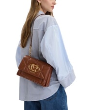 LOVE MOSCHINO EMBOSSED Bolso de hombro marr&oacute;n - Bolsos Mujer - 2