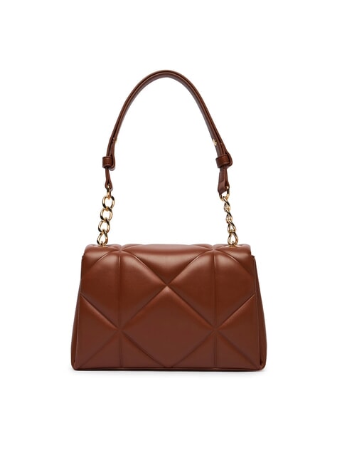 EMBOSSED Bolso de hombro marr&oacute;n - Bolsos Mujer