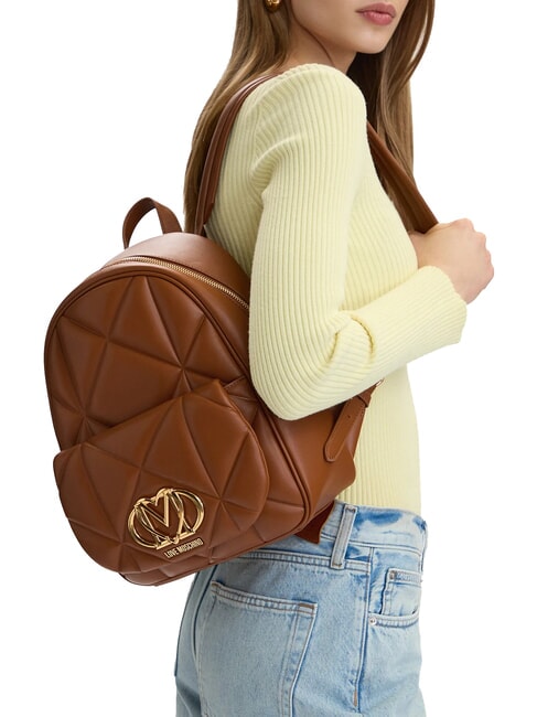EMBOSSED Mochila CUERO - Bolsos Mujer