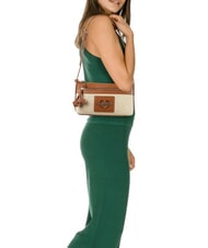 LOVE MOSCHINO STRAW CHIC Minibolso de hombro - Bolsos Mujer