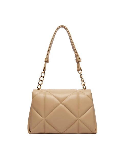 EMBOSSED Bolso de hombro gris pardo - Bolsos Mujer