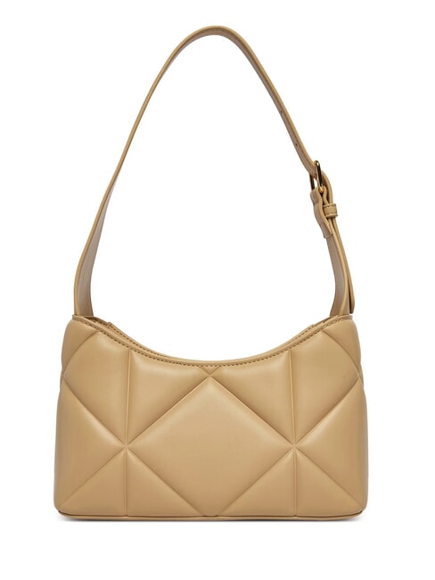 EMBOSSED Bolso de hombro gris pardo - Bolsos Mujer