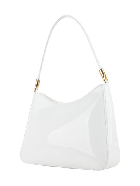 ENAMELED Bolso de hombro blanco - Bolsos Mujer
