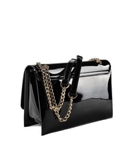 LOVE MOSCHINO ENAMELED Bolso de hombro / bolso cruzado negro - Bolsos Mujer - 3