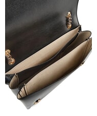 LOVE MOSCHINO ENAMELED Bolso de hombro / bolso cruzado negro - Bolsos Mujer - 4