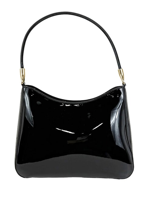 ENAMELED Bolso de hombro negro - Bolsos Mujer