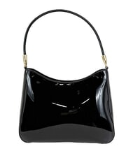 LOVE MOSCHINO ENAMELED Bolso de hombro negro - Bolsos Mujer - 3