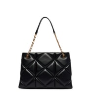 LOVE MOSCHINO EMBOSSED Quilted Bolso de hombro negro - Bolsos Mujer - 4
