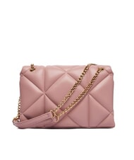 LOVE MOSCHINO EMBOSSED Bolso de hombro / bolso cruzado Rosa - Bolsos Mujer - 4