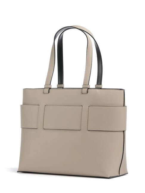 A|X BUCKLE Bolso shopper de hombro arena - Bolsos Mujer