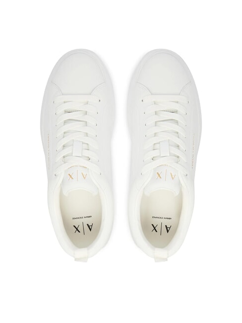 SUPER Zapatillas de cuero blanco brillante - Zapatos Mujer