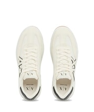 ARMANI EXCHANGE VENICE Zapatillas blanco roto + negro - Zapatos Hombre - 3