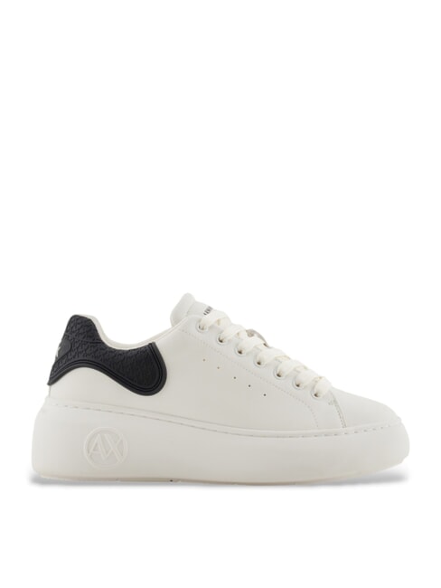 SUPER MINI-TUMBLED Zapatillas blanco roto + negro - Zapatos Mujer