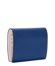 FURLA CAMELIA COMPACT Cartera peque&ntilde;a en piel ares &iacute;ndigo+corolla int. - Carteras Mujer - 2