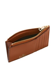 FURLA CAMELIA Cartera plana de piel co&ntilde;ac - Carteras Mujer - 3