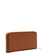 FURLA CAMELIA Cartera con cremallera, de piel. co&ntilde;ac - Carteras Mujer - 2