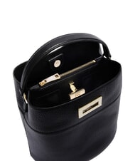 FURLA AMELIA Mini bolso tipo cubo, de mano negro - Bolsos Mujer - 3