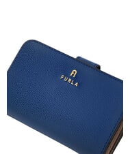 FURLA CAMELIA Cartera de mujer de piel &iacute;ndigo+corolla int. - Carteras Mujer - 4