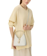 FURLA IRIDE Minibolso de hombro, de piel. CREMA - Bolsos Mujer - 2