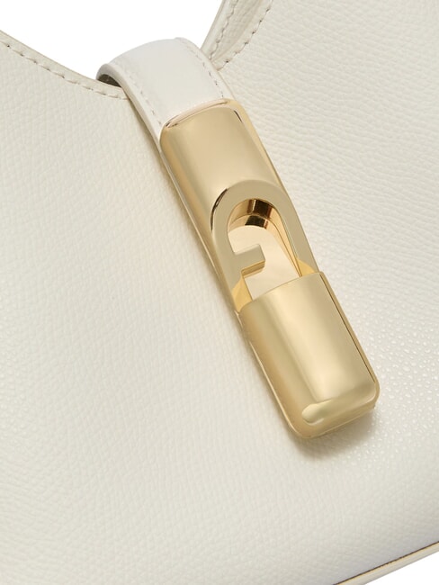 IRIDE Minibolso de hombro, de piel. CREMA - Bolsos Mujer