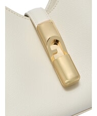 FURLA IRIDE Minibolso de hombro, de piel. CREMA - Bolsos Mujer - 5