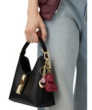 FURLA IRIDE Minibolso de hombro, de piel. negro - Bolsos Mujer - 3