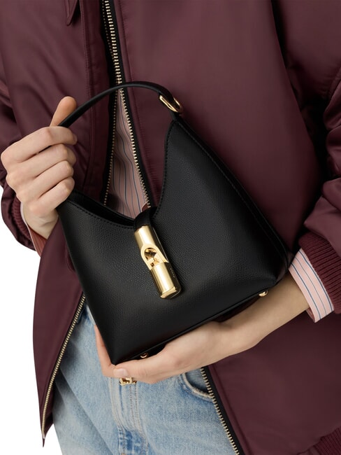 IRIDE Minibolso de hombro, de piel. negro - Bolsos Mujer