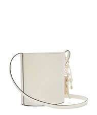 FURLA ROXIE Bolso bandolera tipo cubo de piel Ares CREMA - Bolsos Mujer - 4