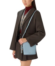 FURLA ROXIE Bolso bandolera tipo cubo de piel Ares papel de az&uacute;car - Bolsos Mujer - 2