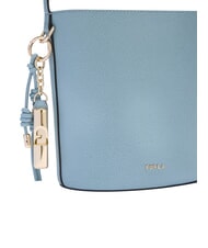 FURLA ROXIE Bolso bandolera tipo cubo de piel Ares papel de az&uacute;car - Bolsos Mujer - 6