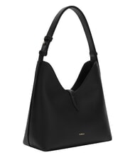 FURLA GOCCIA Bolso de hombro de piel negro - Bolsos Mujer - 6