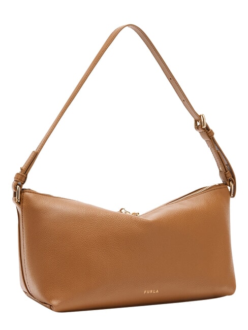 DEBBY Bolso de hombro de piel brandy - Bolsos Mujer
