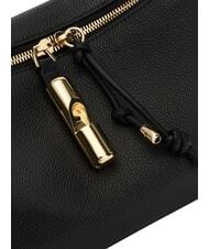 FURLA DEBBY Bolso de hombro de piel negro - Bolsos Mujer - 4