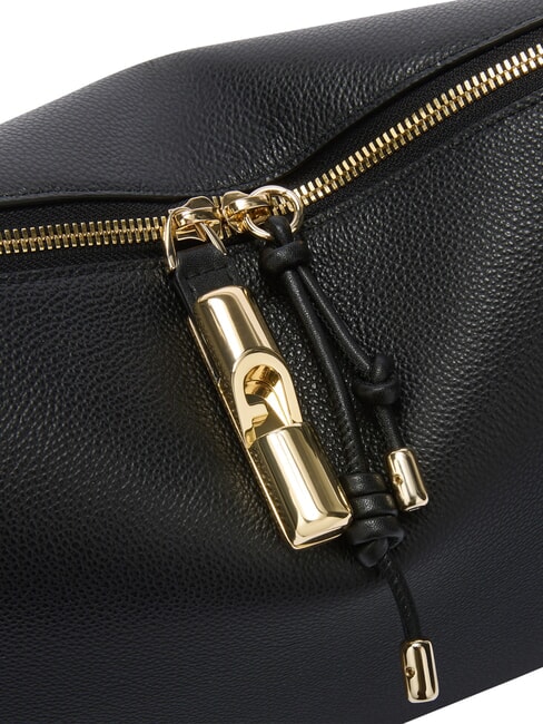 DEBBY Bolso de hombro de piel negro - Bolsos Mujer