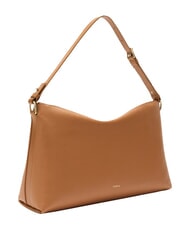 FURLA DEBBY Bolso de hombro de piel brandy - Bolsos Mujer - 5