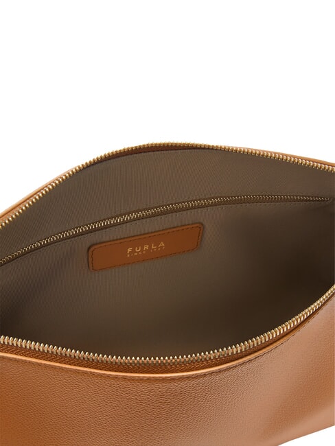 DEBBY Bolso de hombro de piel brandy - Bolsos Mujer