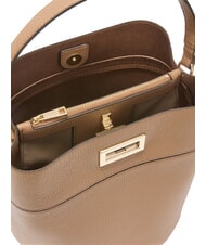 FURLA AMELIA Minibolso con correa para el hombro caramelo - Bolsos Mujer - 5