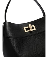 FURLA AMELIA Minibolso con correa para el hombro negro - Bolsos Mujer - 6