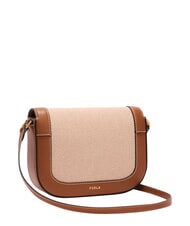 FURLA MOONLIGHT Minibolso de hombro, de piel. tonos co&ntilde;ac - Bolsos Mujer - 3