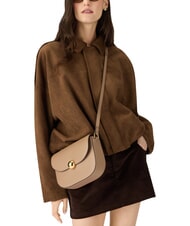 FURLA MOONLIGHT Mini bolso de hombro caramelo - Bolsos Mujer - 3